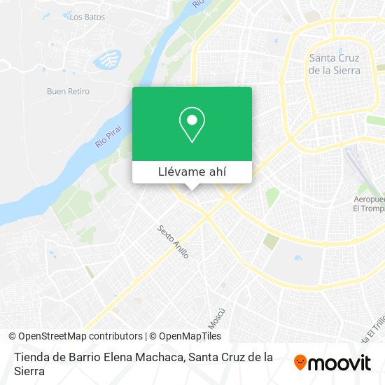 Mapa de Tienda de Barrio Elena Machaca