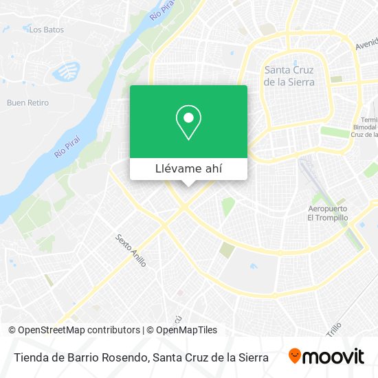 Mapa de Tienda de Barrio Rosendo