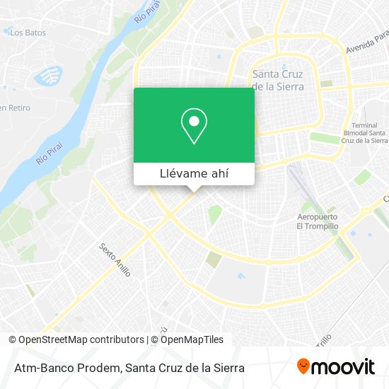 Mapa de Atm-Banco Prodem