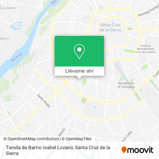 Mapa de Tienda de Barrio Isabel Lozano