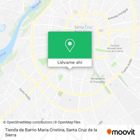 Mapa de Tienda de Barrio Maria Cristina