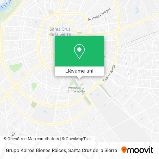 Mapa de Grupo Kairos Bienes Raices