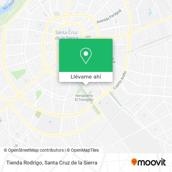 Mapa de Tienda Rodrigo