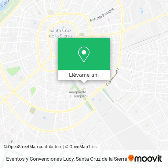 Mapa de Eventos y Convenciones Lucy