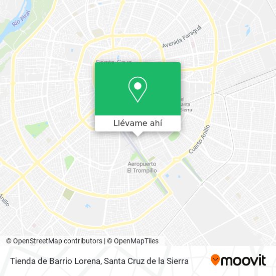 Mapa de Tienda de Barrio Lorena