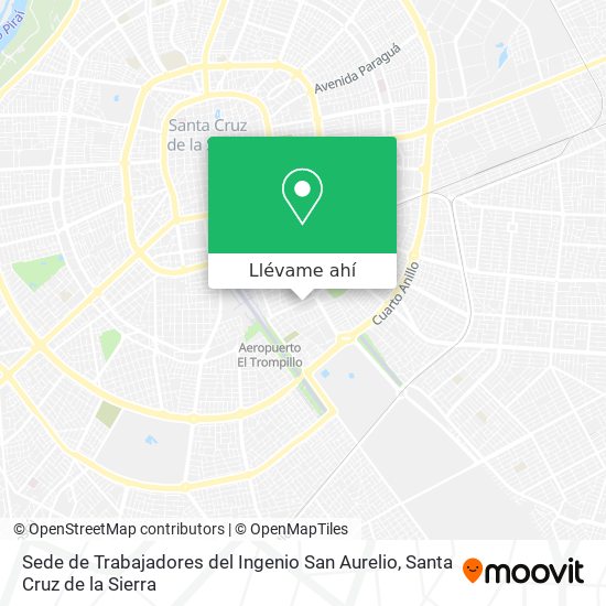 Mapa de Sede de Trabajadores del Ingenio San Aurelio