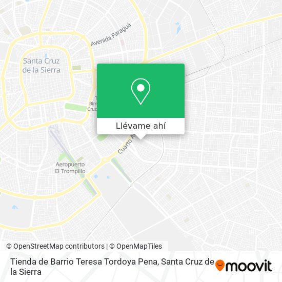 Mapa de Tienda de Barrio Teresa Tordoya Pena