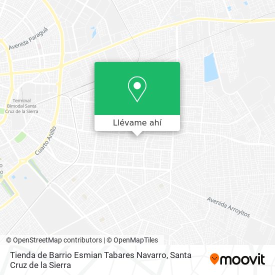 Mapa de Tienda de Barrio Esmian Tabares Navarro