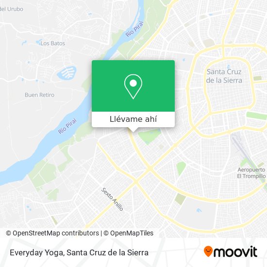 Mapa de Everyday Yoga