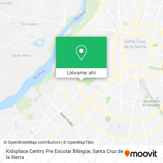 Mapa de Kidsplace Centro Pre Escolar Bilingüe