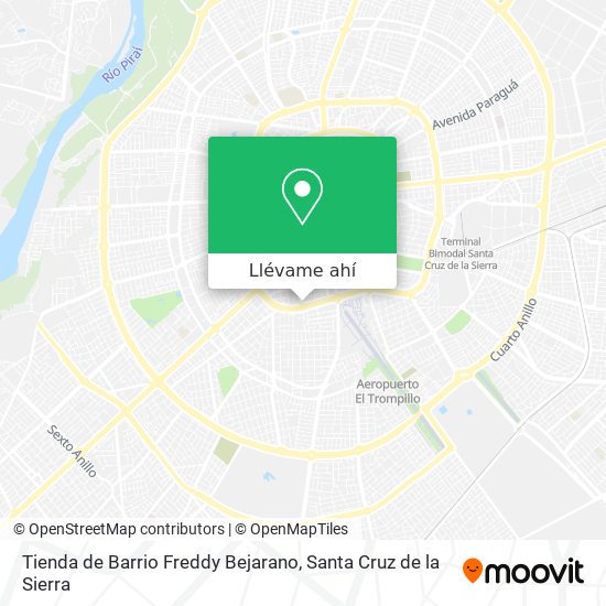 Mapa de Tienda de Barrio Freddy Bejarano