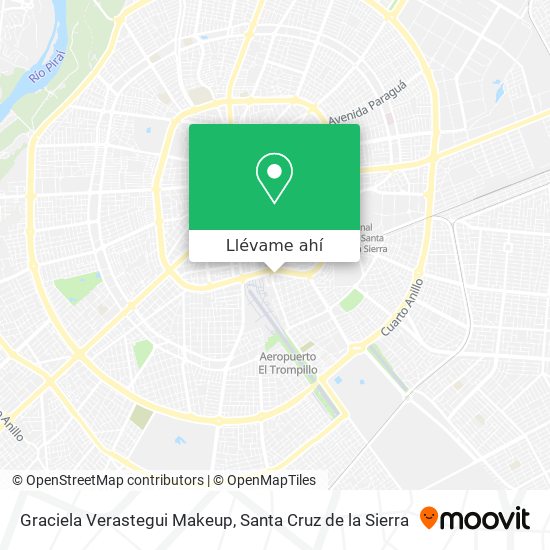Mapa de Graciela Verastegui Makeup