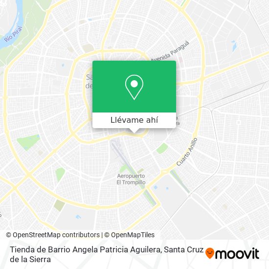 Mapa de Tienda de Barrio Angela Patricia Aguilera