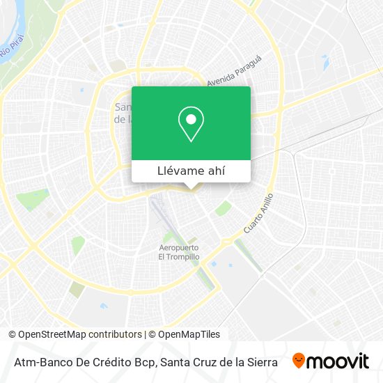 Mapa de Atm-Banco De Crédito Bcp