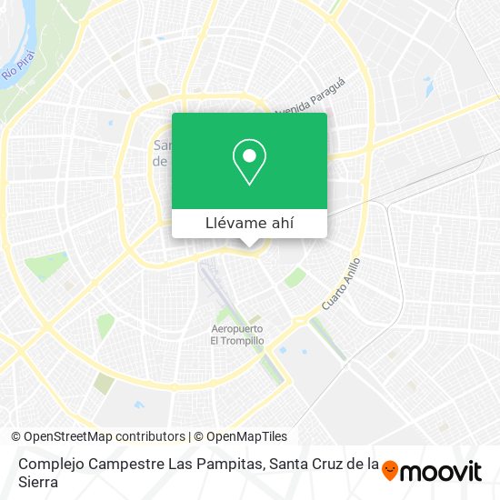 Mapa de Complejo Campestre Las Pampitas