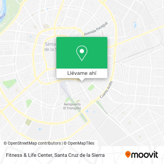 Mapa de Fitness & Life Center