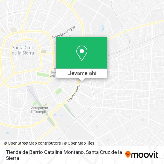 Mapa de Tienda de Barrio Catalina Montano