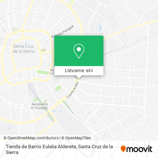 Mapa de Tienda de Barrio Eulalia Alderete