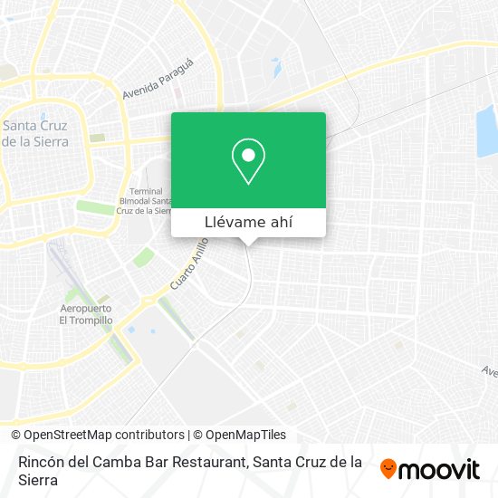 Mapa de Rincón del Camba Bar Restaurant
