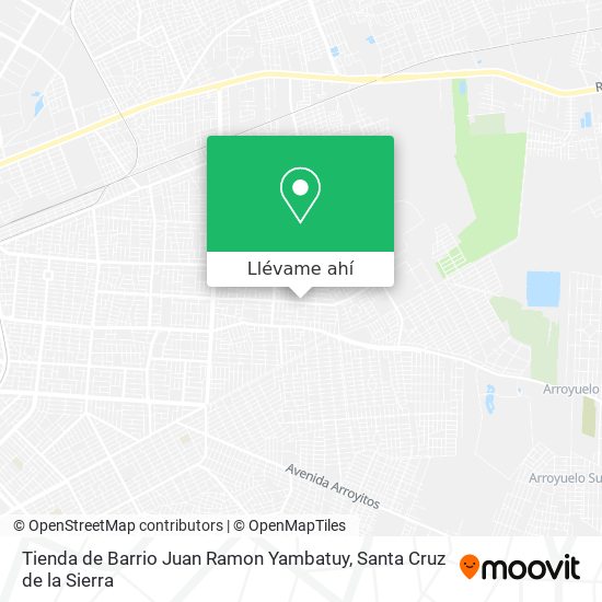 Mapa de Tienda de Barrio Juan Ramon Yambatuy