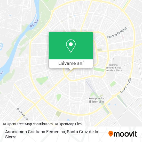 Mapa de Asociacion Cristiana Femenina