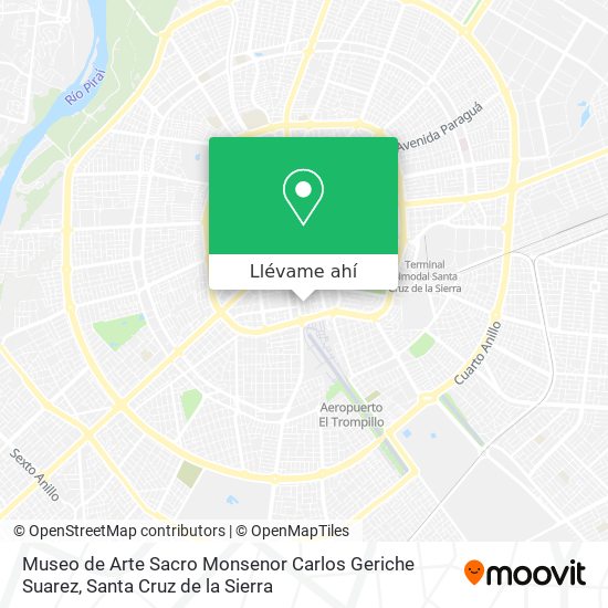 Mapa de Museo de Arte Sacro Monsenor Carlos Geriche Suarez