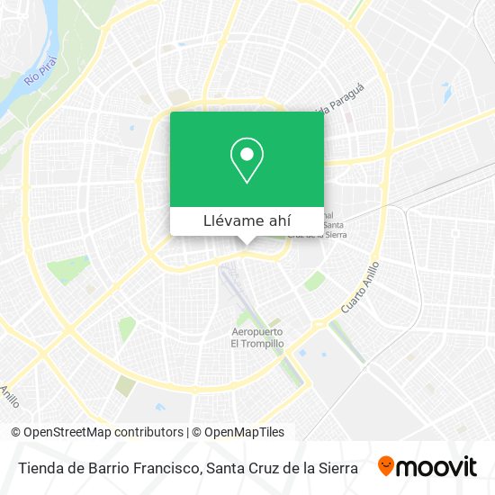 Mapa de Tienda de Barrio Francisco
