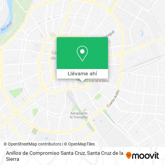 Mapa de Anillos de Compromiso Santa Cruz