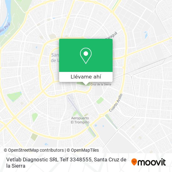 Mapa de Vetlab Diagnostic SRL Telf 3348555