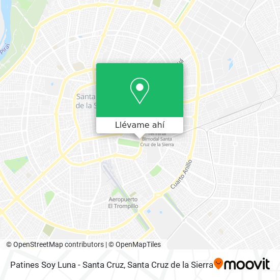 Mapa de Patines Soy Luna - Santa Cruz