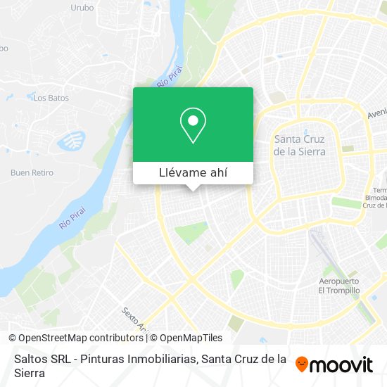 Mapa de Saltos SRL - Pinturas Inmobiliarias