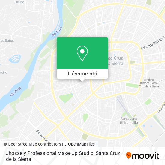 Mapa de Jhossely Professional Make-Up Studio