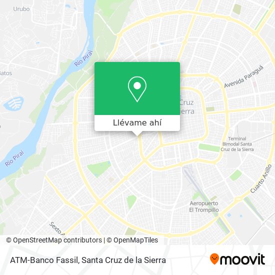 Mapa de ATM-Banco Fassil