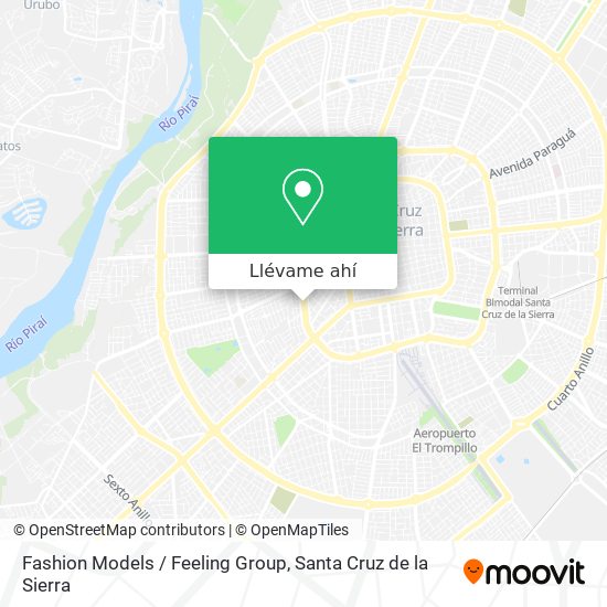 Mapa de Fashion Models / Feeling Group