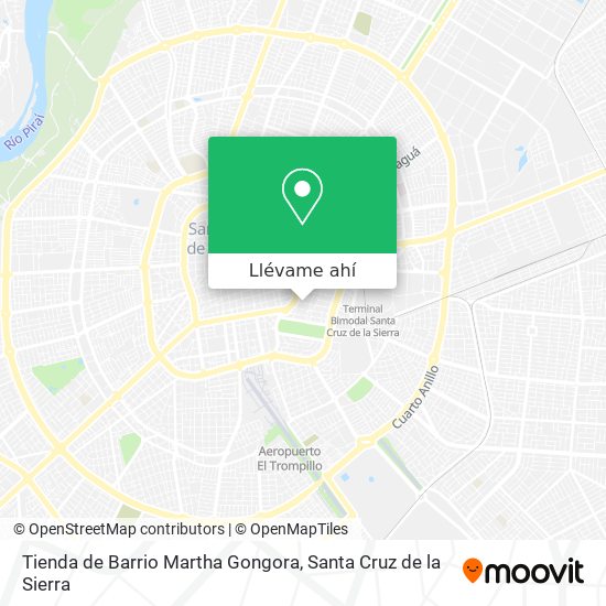 Mapa de Tienda de Barrio Martha Gongora