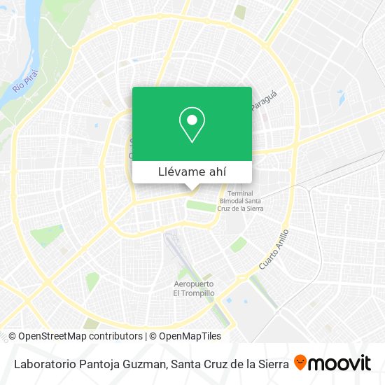 Mapa de Laboratorio Pantoja Guzman