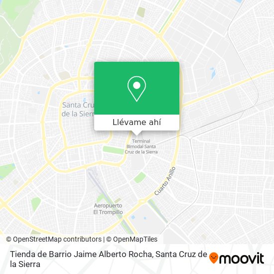 Mapa de Tienda de Barrio Jaime Alberto Rocha
