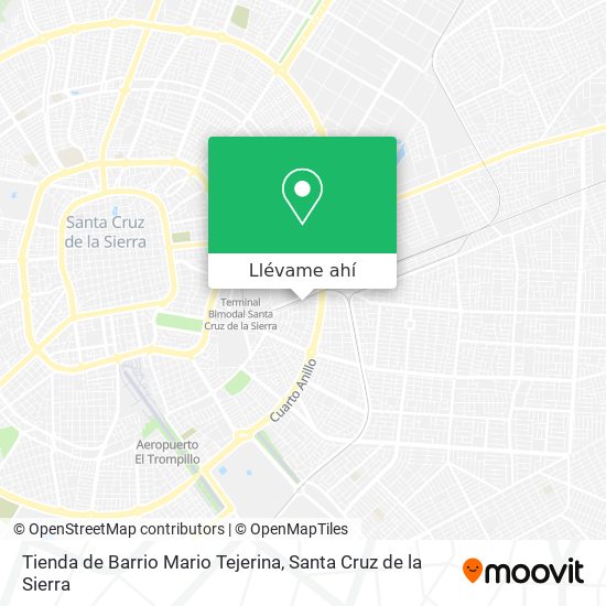 Mapa de Tienda de Barrio Mario Tejerina