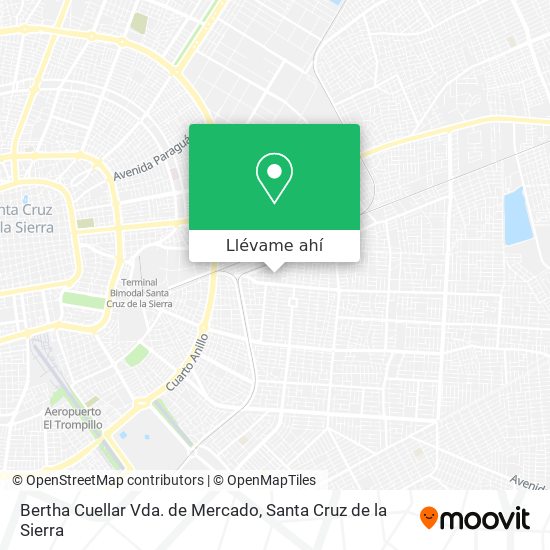 Mapa de Bertha Cuellar Vda. de Mercado