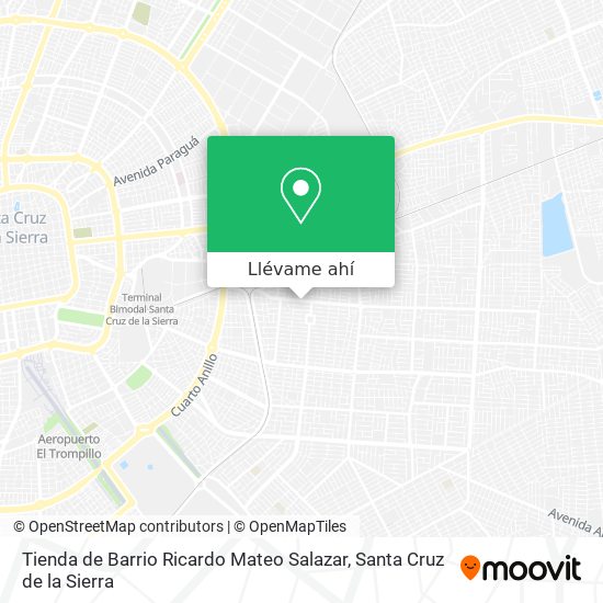 Mapa de Tienda de Barrio Ricardo Mateo Salazar