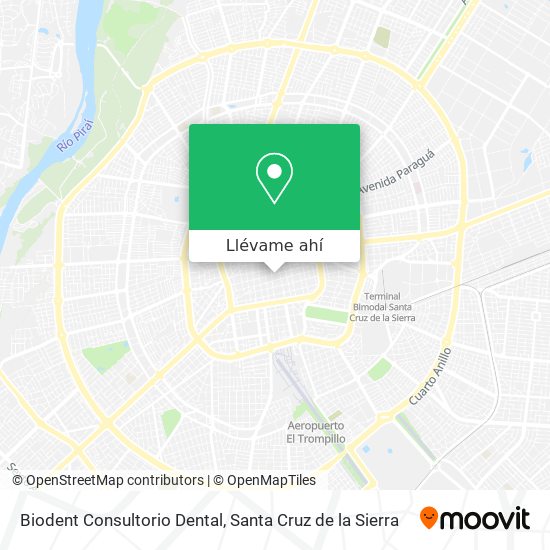 Mapa de Biodent Consultorio Dental