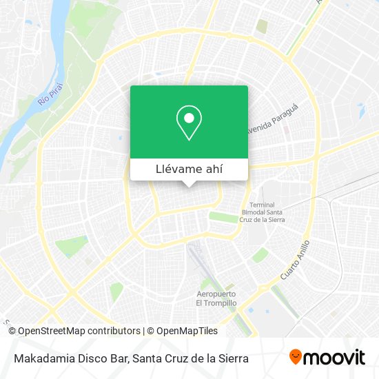 Mapa de Makadamia Disco Bar