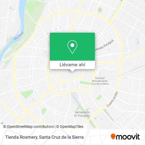Mapa de Tienda Rosmery