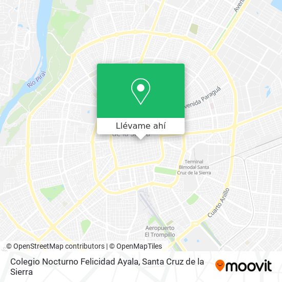 Mapa de Colegio Nocturno Felicidad Ayala