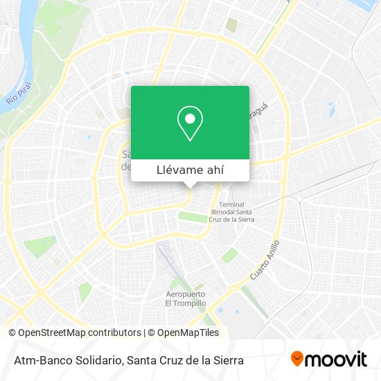 Mapa de Atm-Banco Solidario