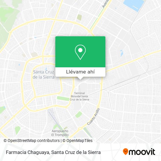 Mapa de Farmacia Chaguaya