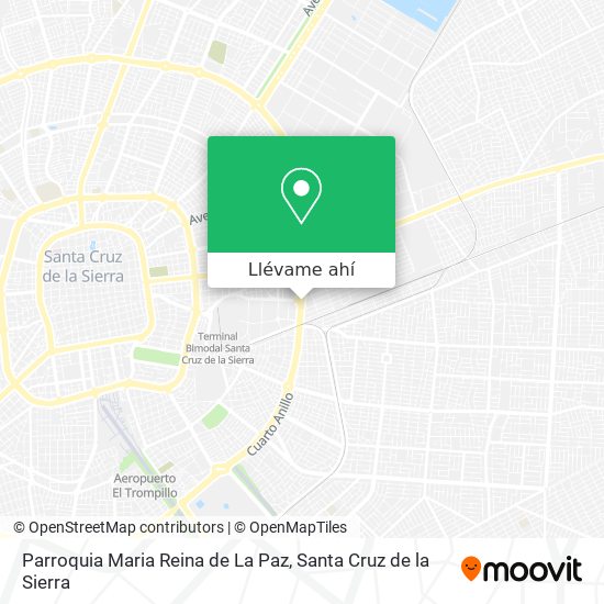 Mapa de Parroquia Maria Reina de La Paz