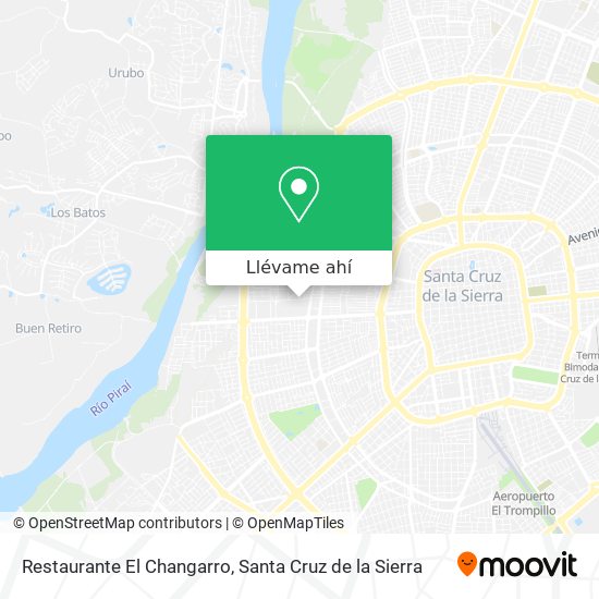 Mapa de Restaurante El Changarro