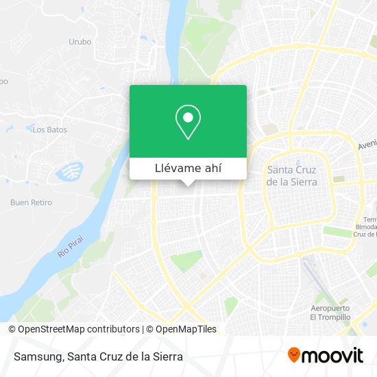 Mapa de Samsung