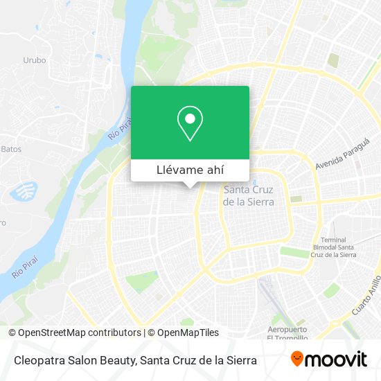 Mapa de Cleopatra Salon Beauty